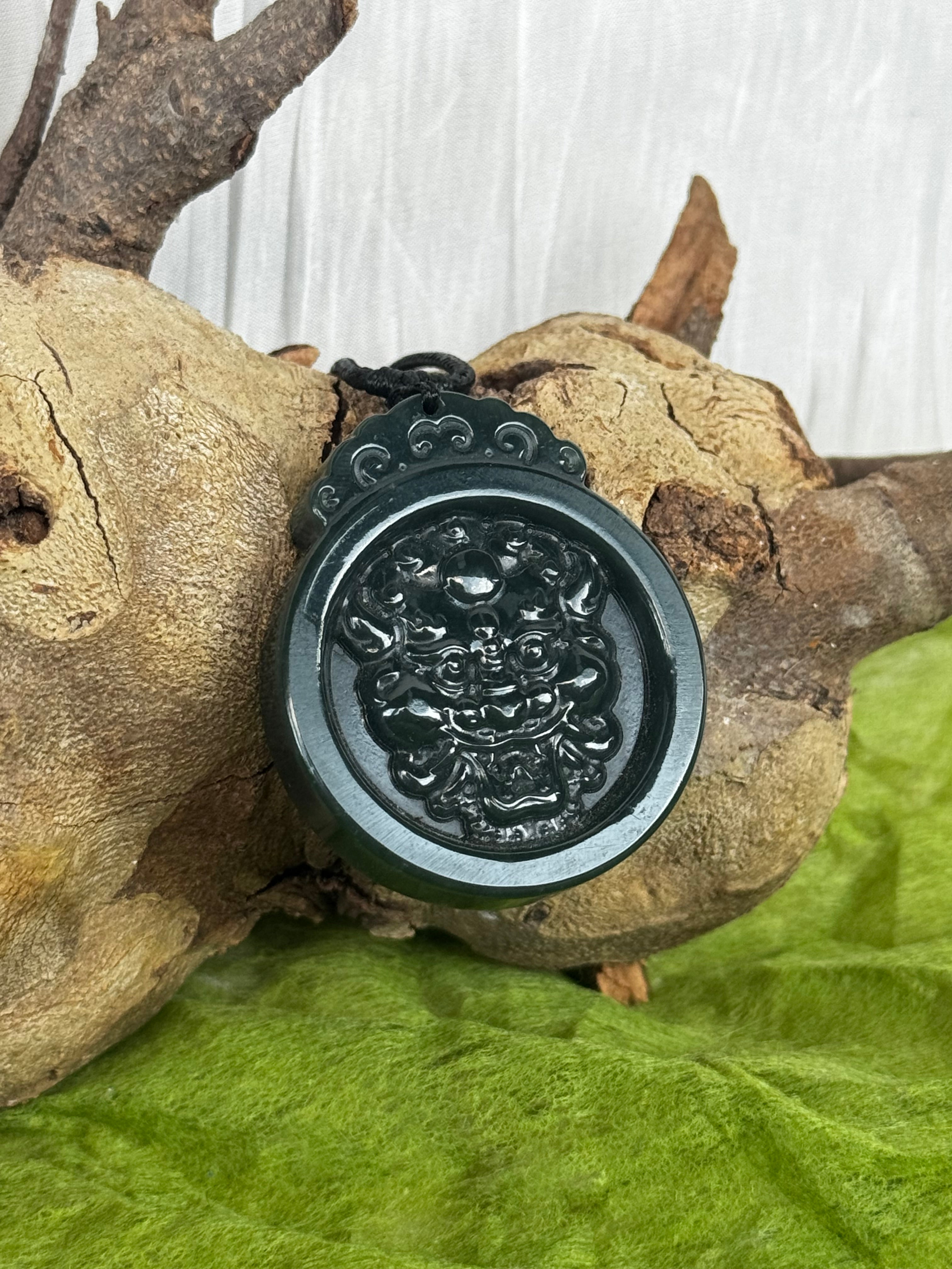 Jade Dragon Pendant