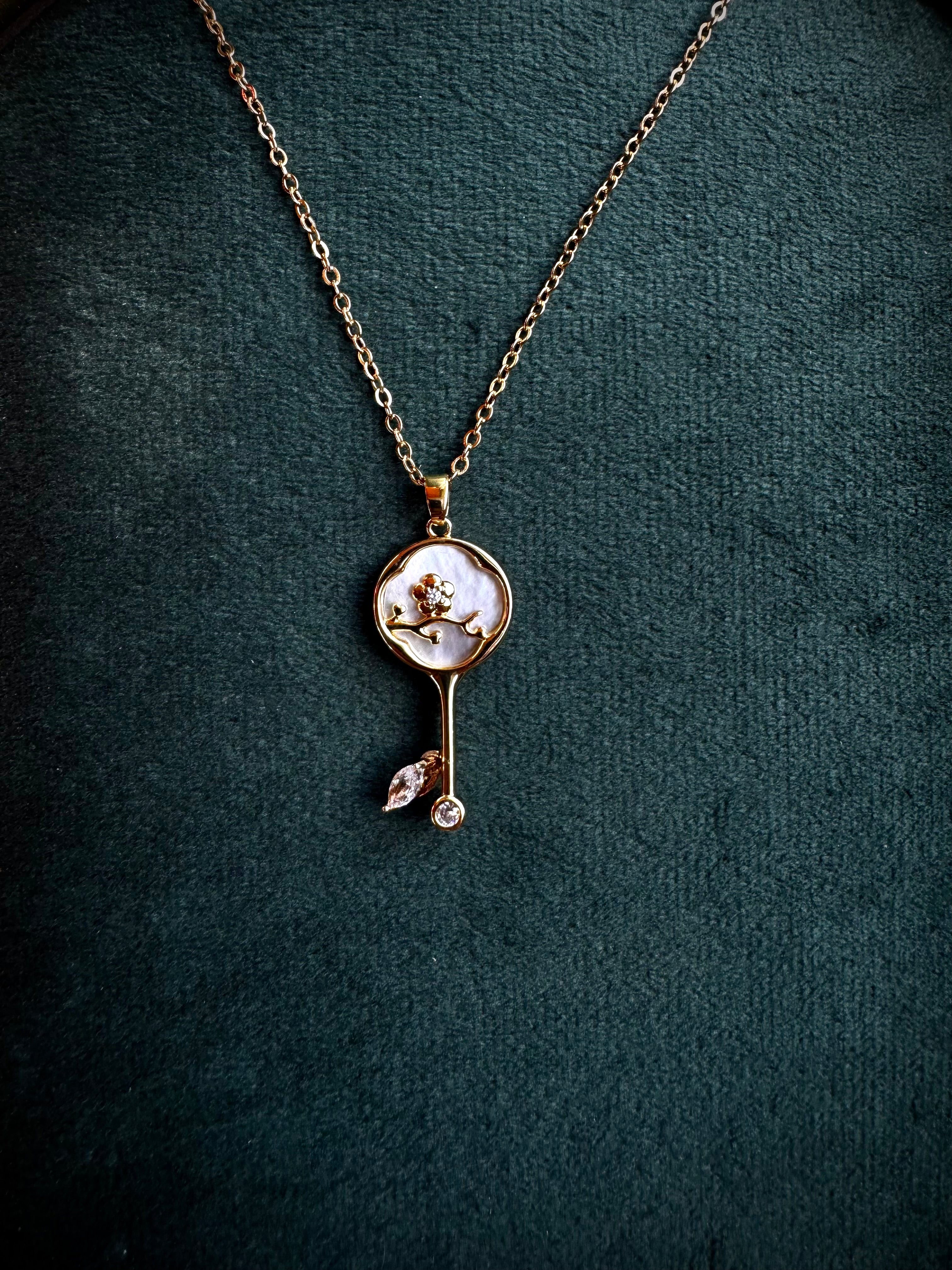 Mother of Pearl Floral Key