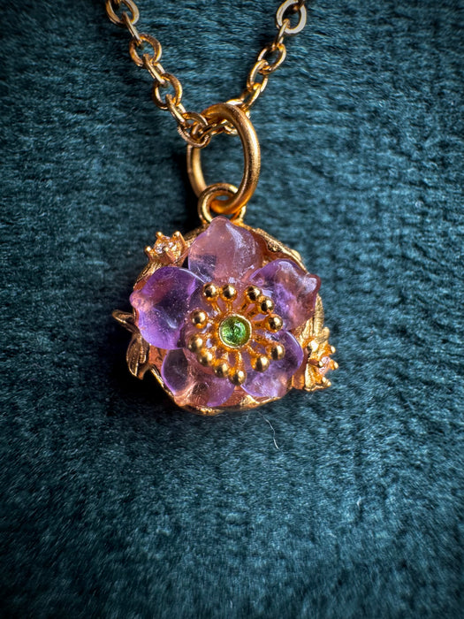 MINI Amethyst Spring Flower