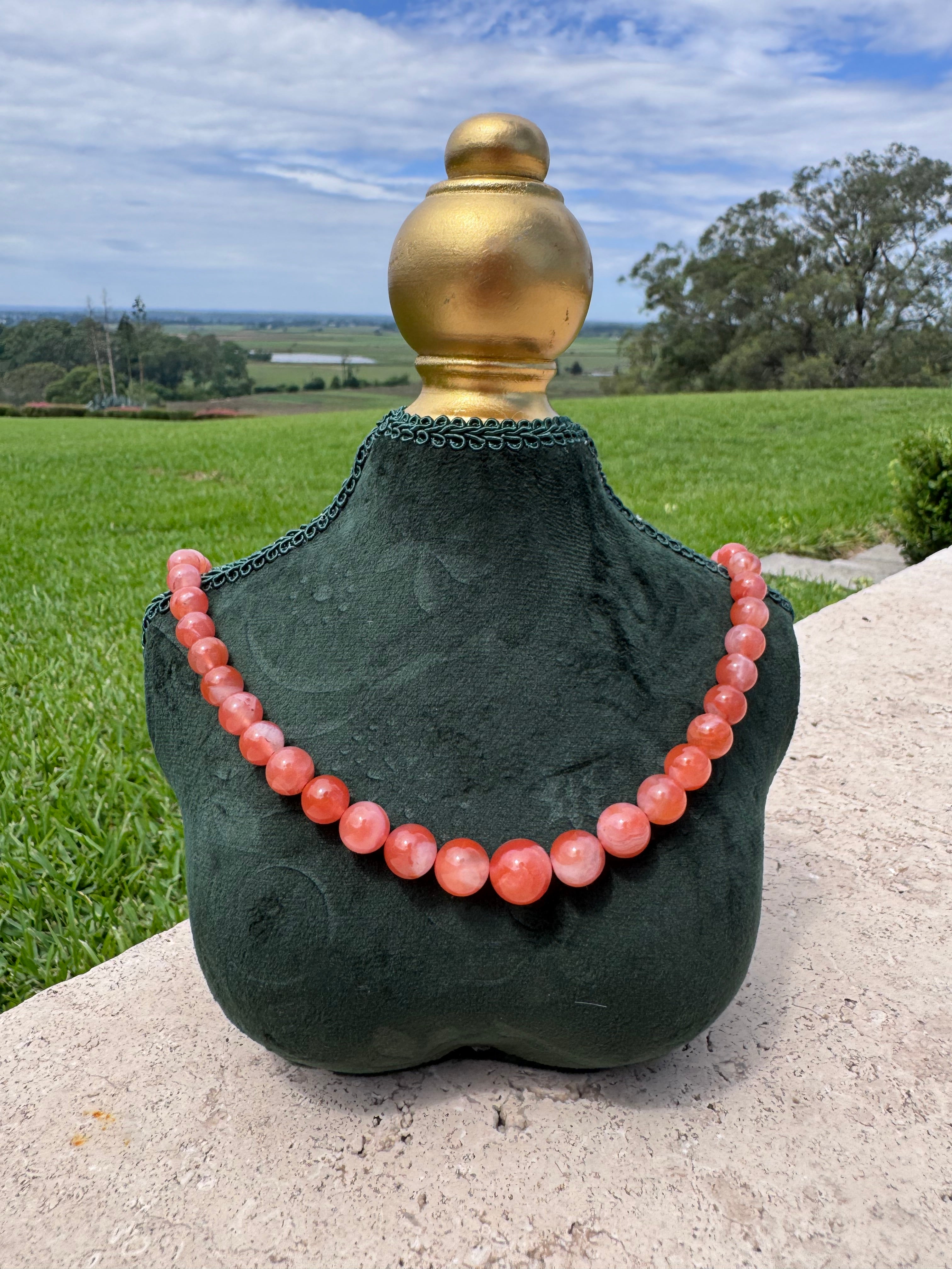 The Sichuan Yanyuan Red Agate Necklace