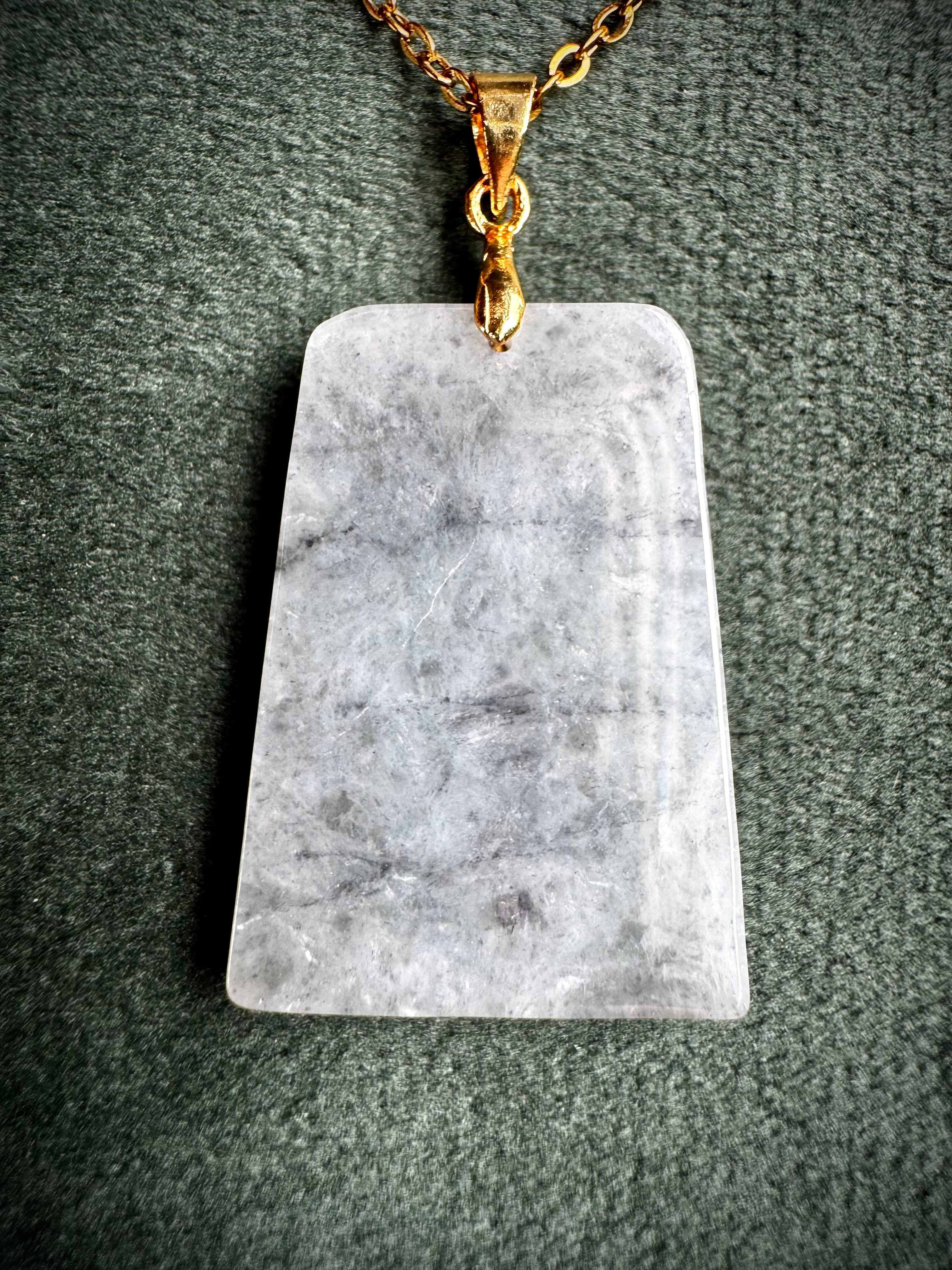 Jade Foundation Pendant