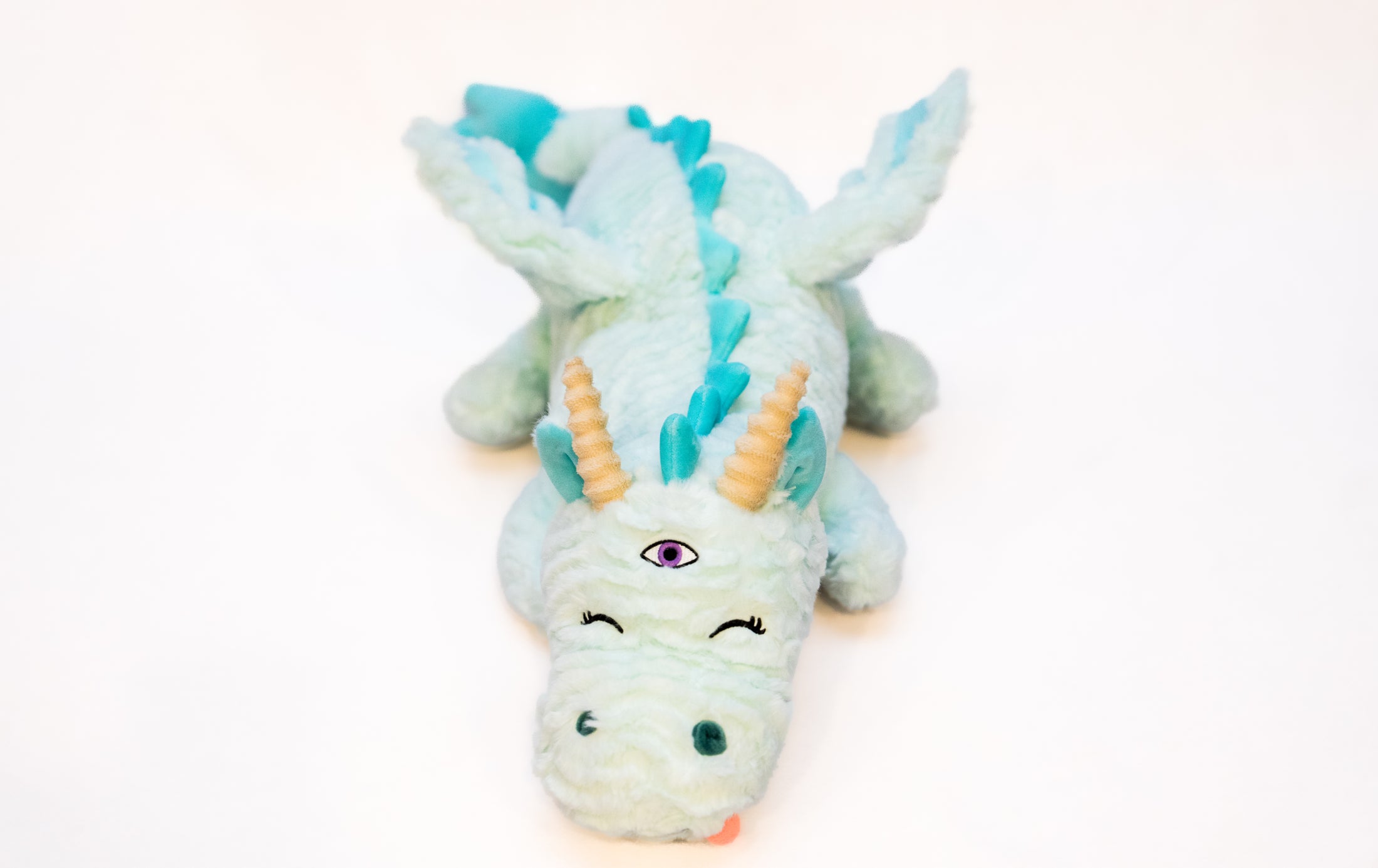 dragon plushie detail