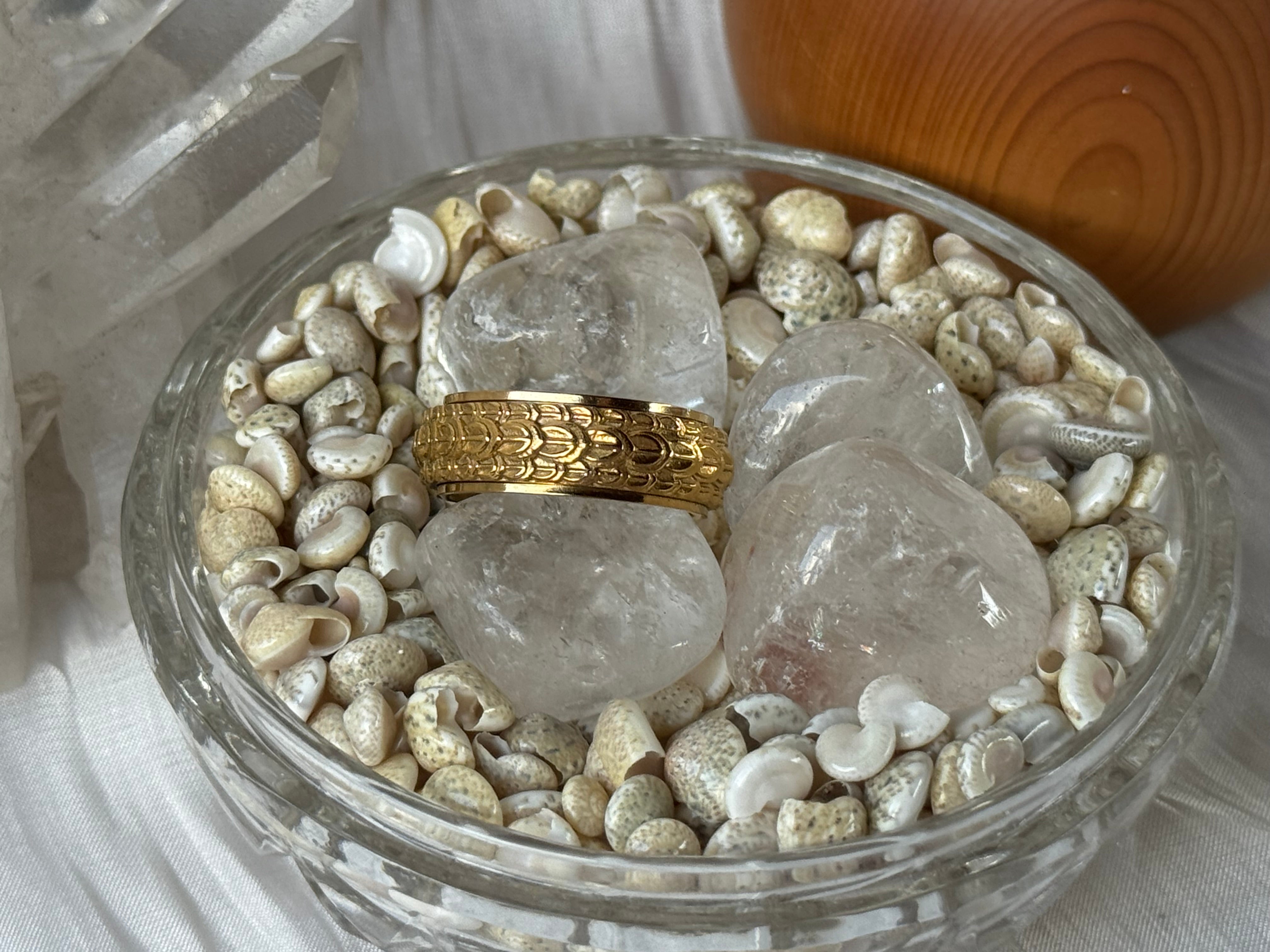 Dragon Scales Fidget Ring