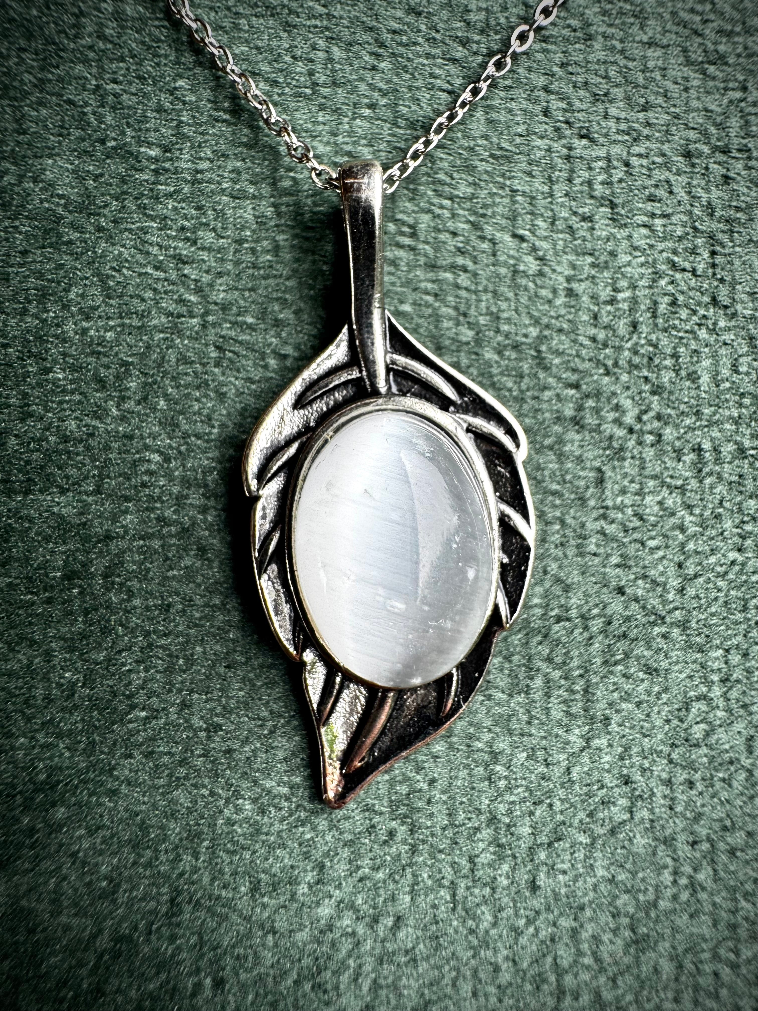 Larimar or Selenite Leaves