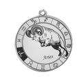 Load image into Gallery viewer, stainless steel zodiac sign pendant
