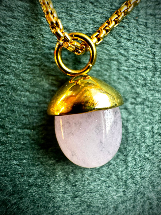 Rose Quartz Charm