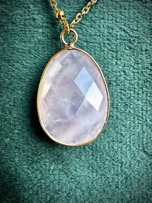 Boho crystal pendants