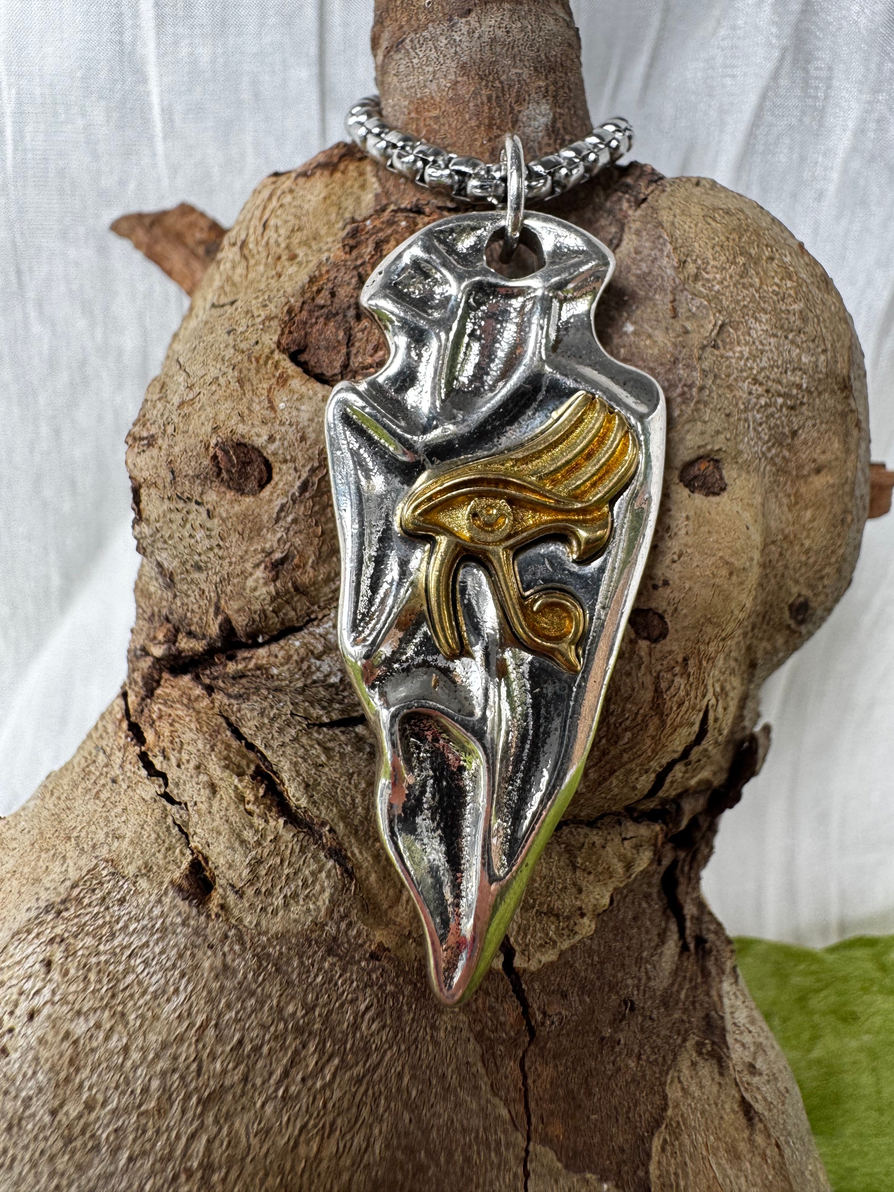 Eye Of Horus Stainless Steel Pendant
