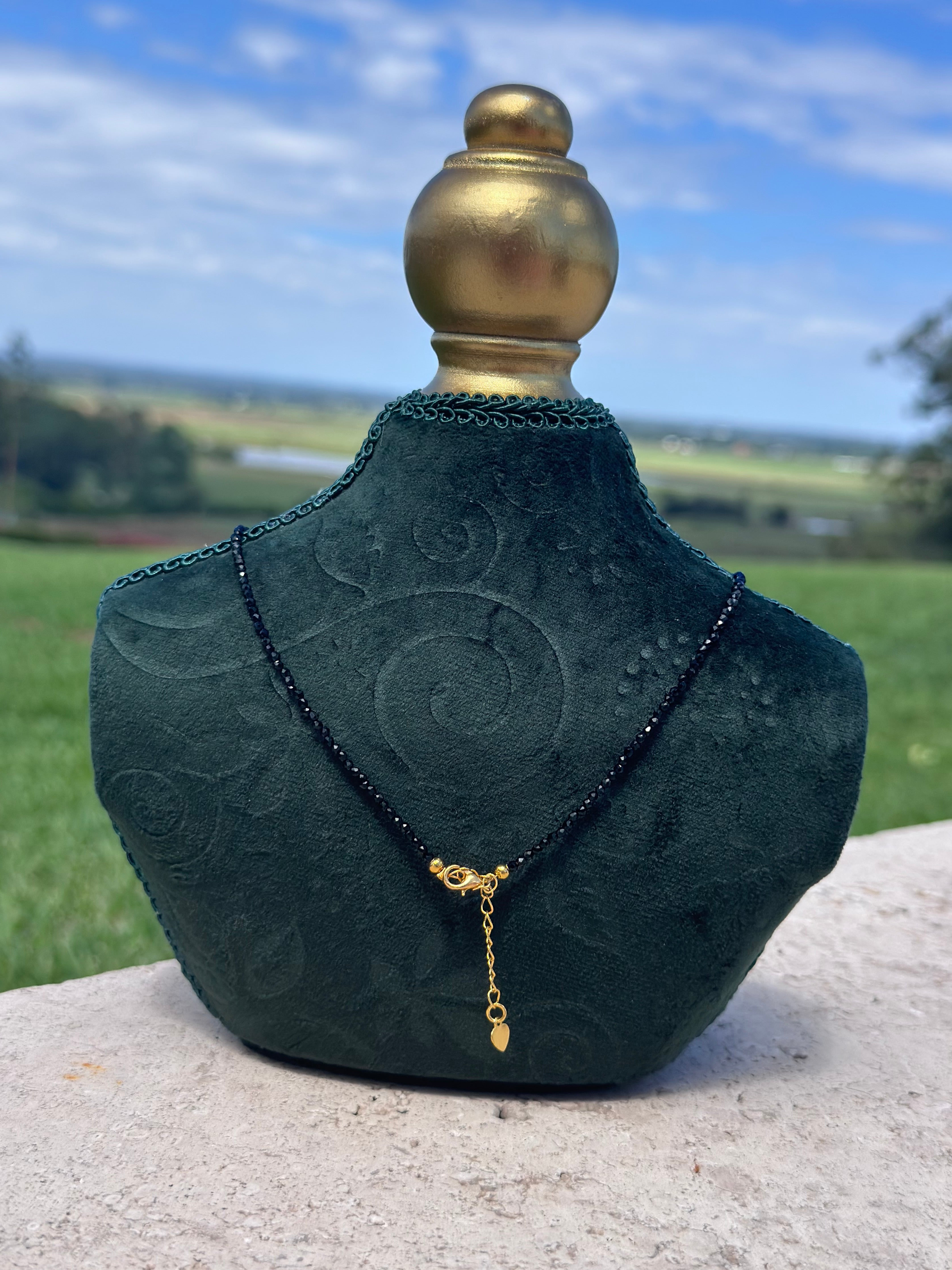 Onyx x Tourmaline Necklace