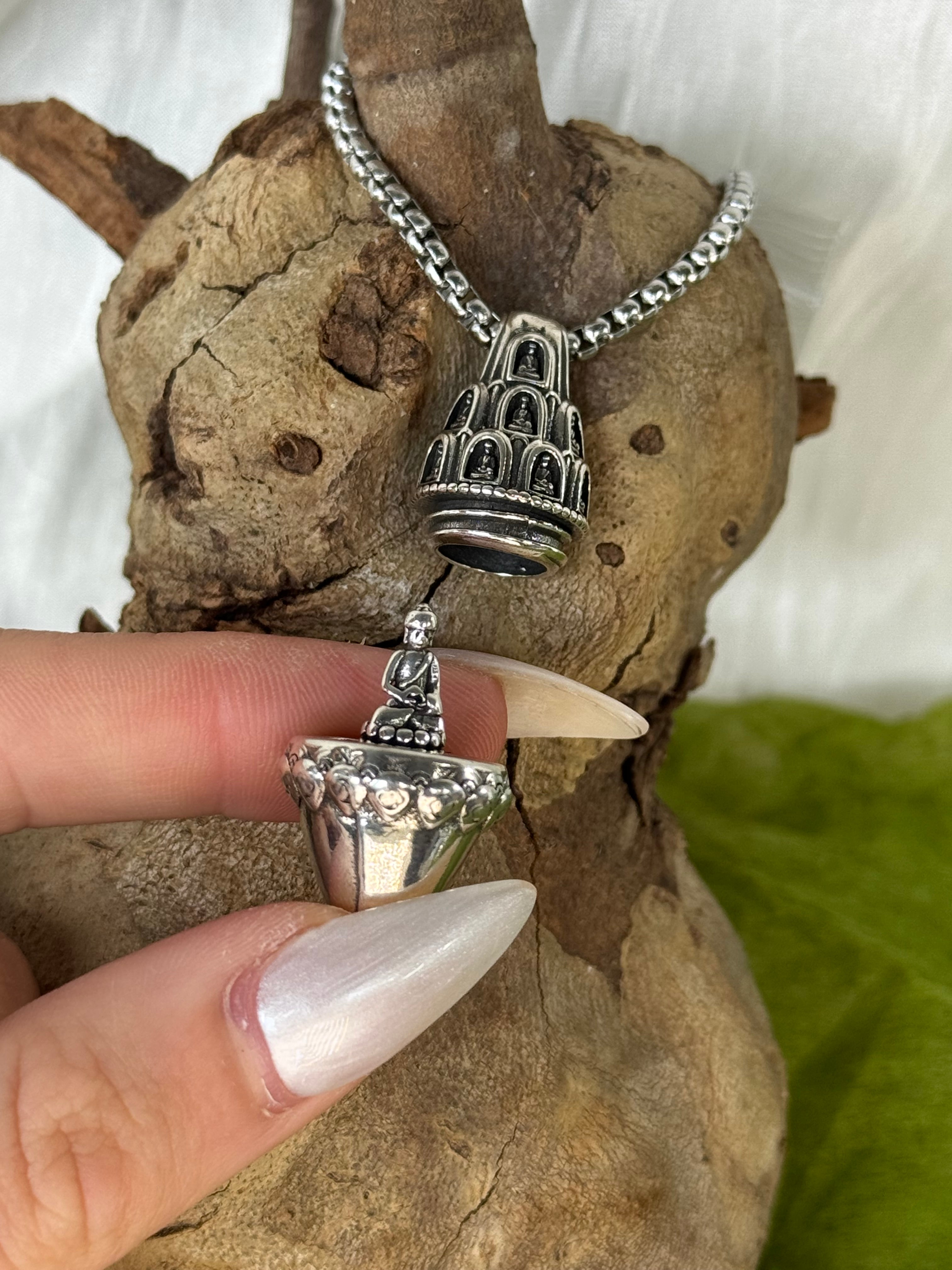 Sacred Stupa Amulet Pendant