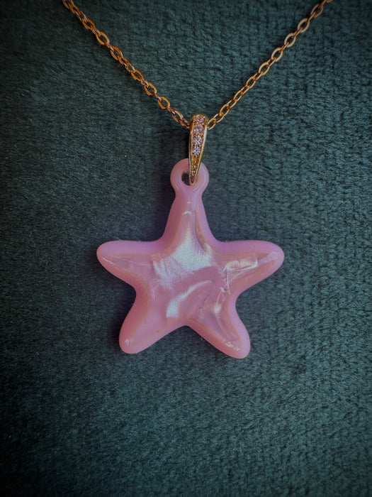 Pink Starfish Charm