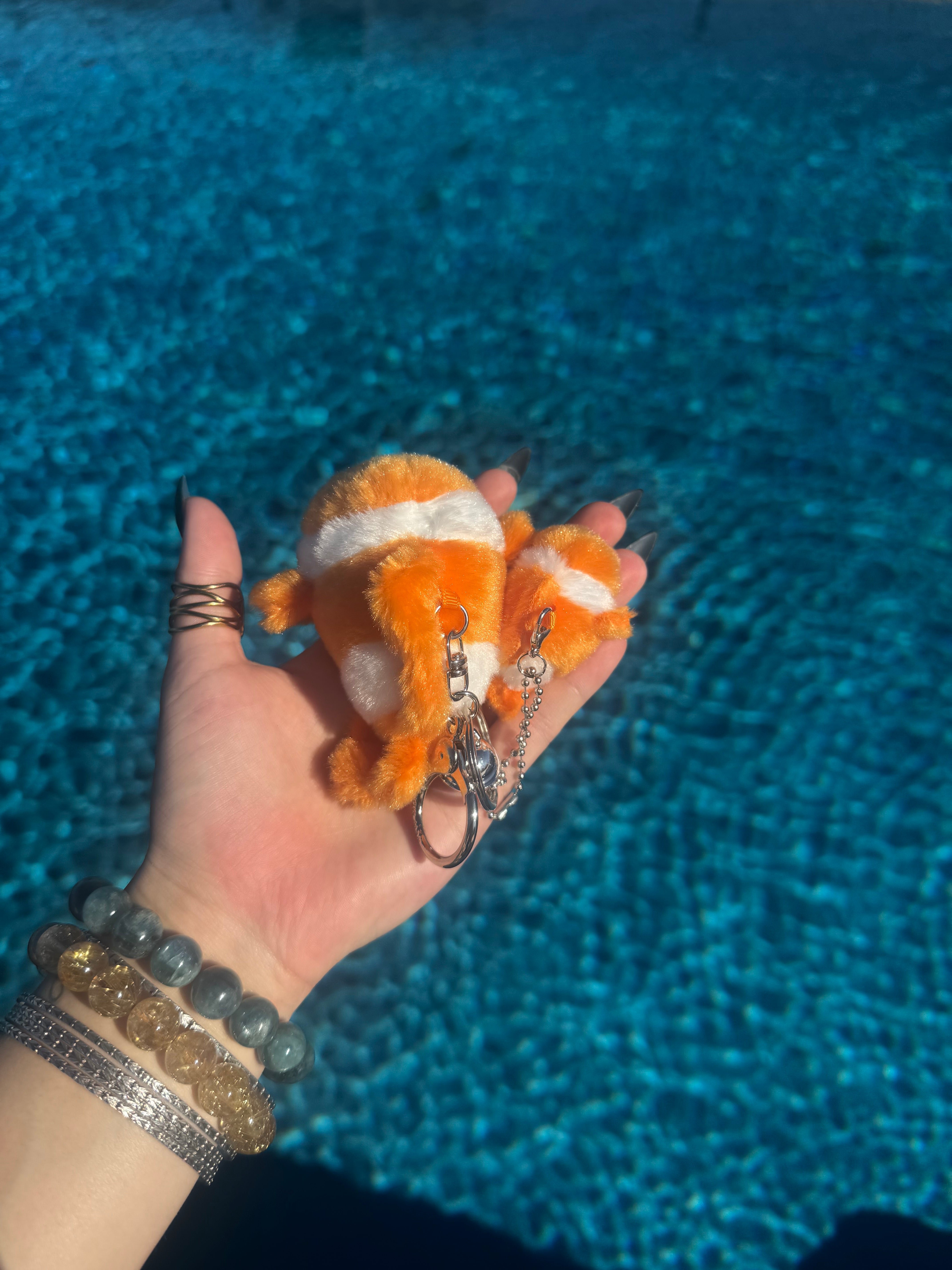 Clownfish & Baby Keychain