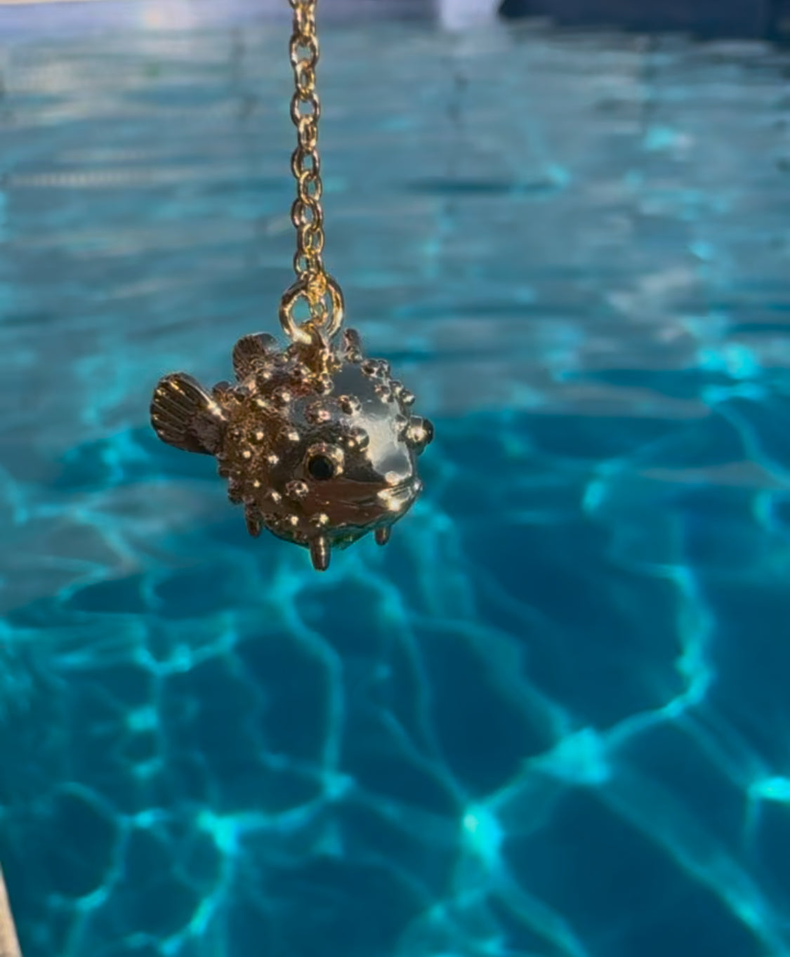 Ocean world Gold Necklace