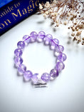 Load image into Gallery viewer, Magic Amethyst Azeztulite Gemstone bracelet
