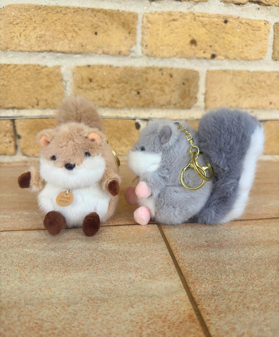 Squirrel Keychains