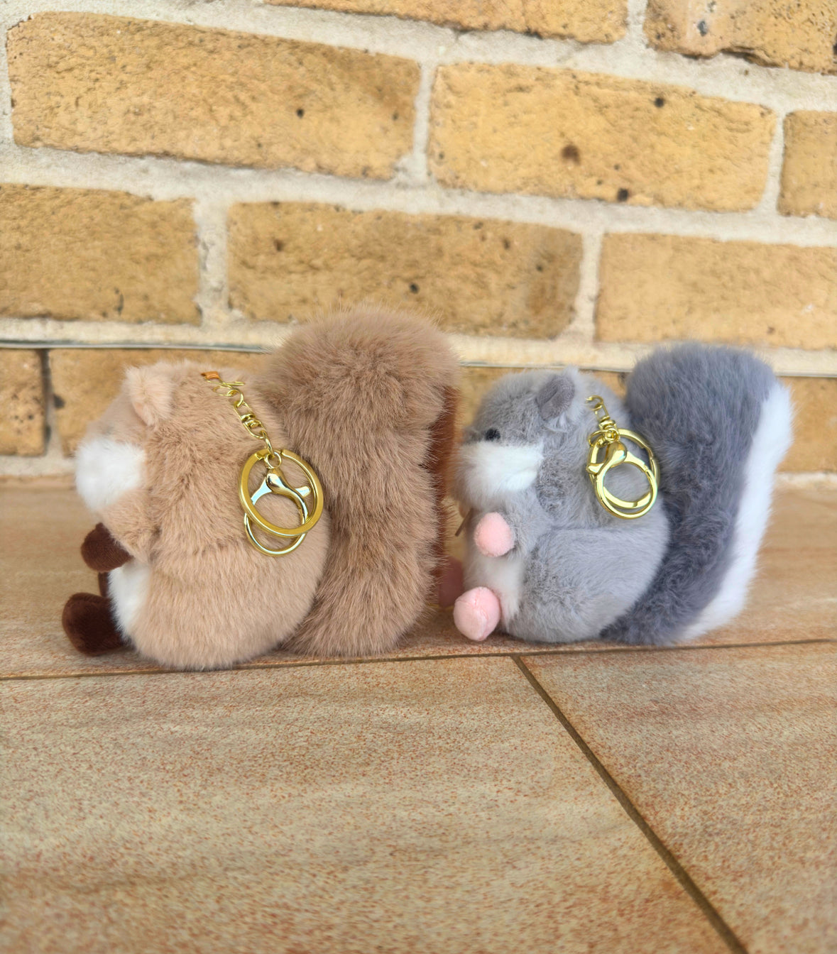 Squirrel Keychains