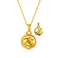 Load image into Gallery viewer, 12 Gold Zodiac and Constellation Star sign Coin Necklace
