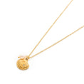 Load image into Gallery viewer, Seashell with Pearl Gold Necklace
