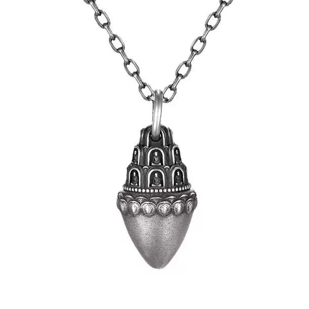 Sacred Stupa Amulet Pendant