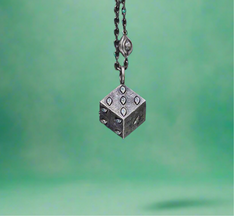 Jiu Jitsu Kaizen Dice Pendant