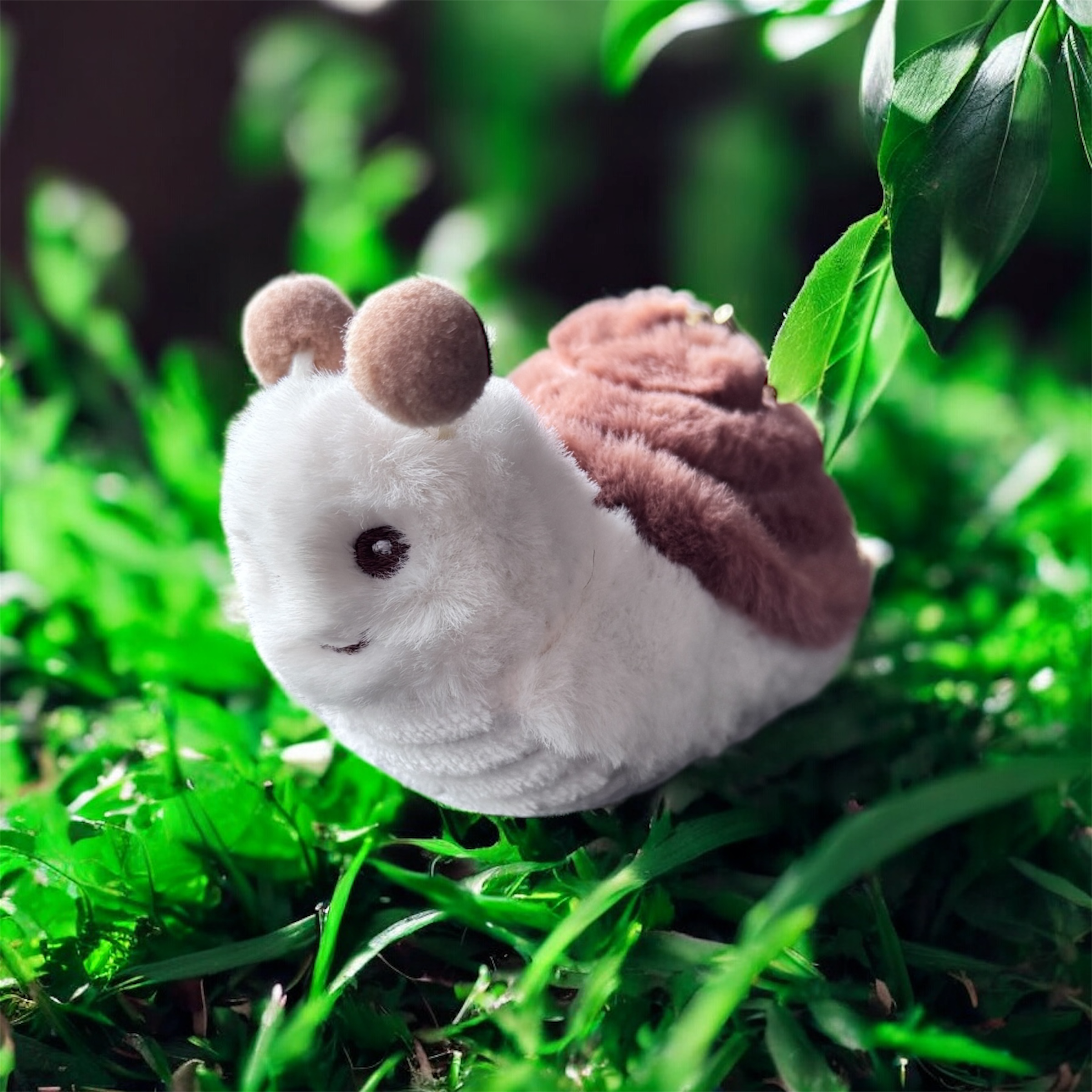 Snail Plushie Keyring