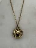 Load image into Gallery viewer, gold plated titanium steel with cancer pendant
