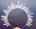 Load image into Gallery viewer, Clear Quartz Crown/ Headband / Tiara
