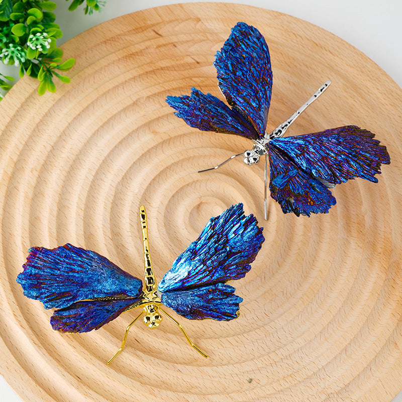 Symphony Blue Dragonfly Gemstone