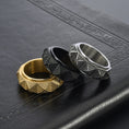 Load image into Gallery viewer, Egyptian Pyramid Fidget Ring
