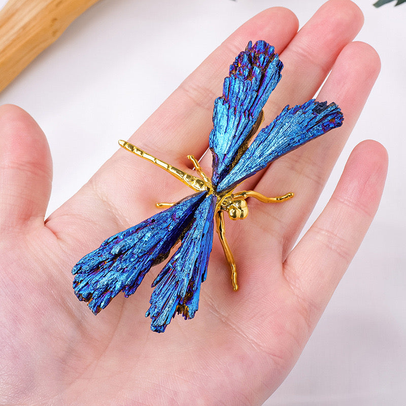 Symphony Blue Dragonfly Gemstone