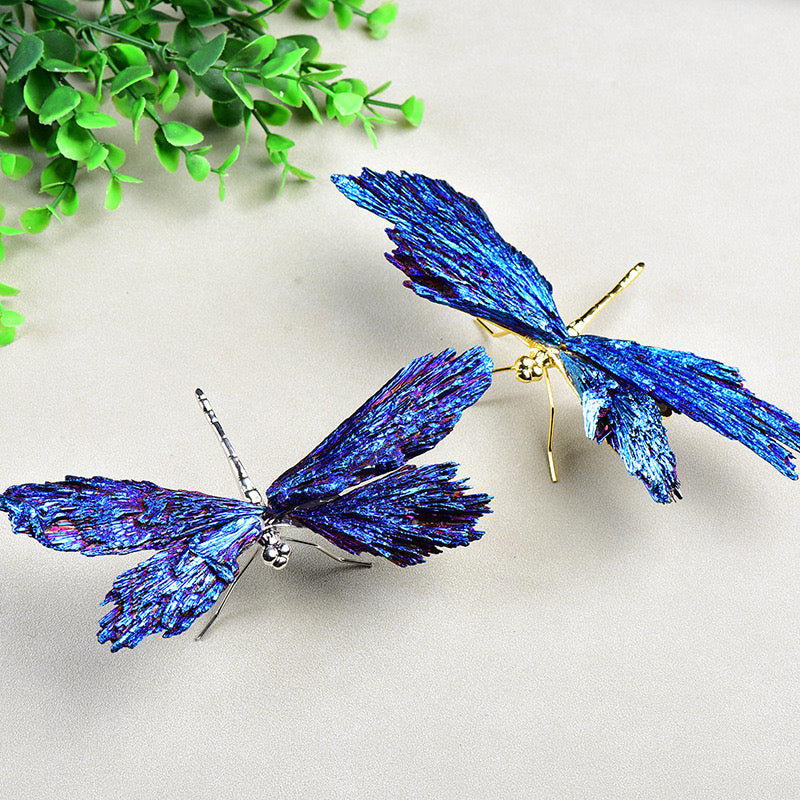 Symphony Blue Dragonfly Gemstone