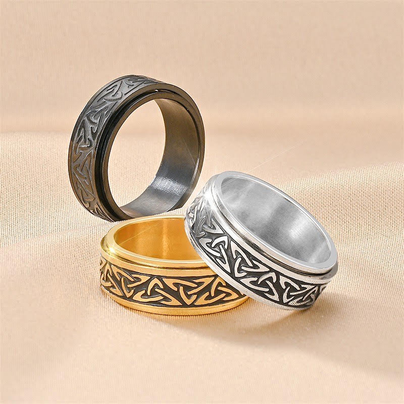 Viking fidget ring