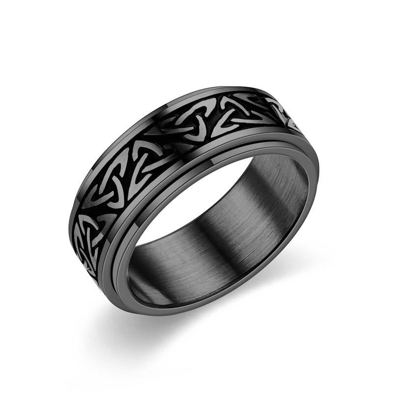 Viking fidget ring