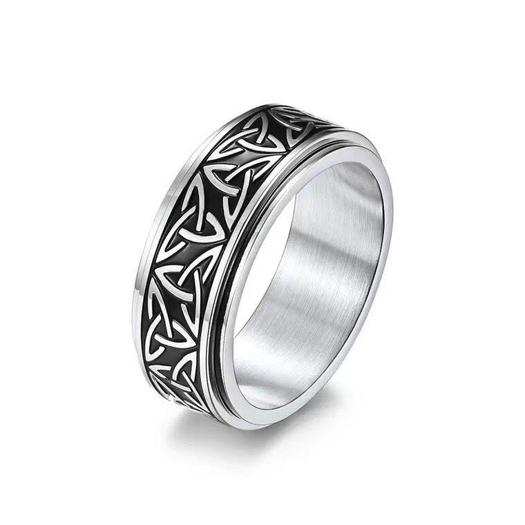 Viking fidget ring